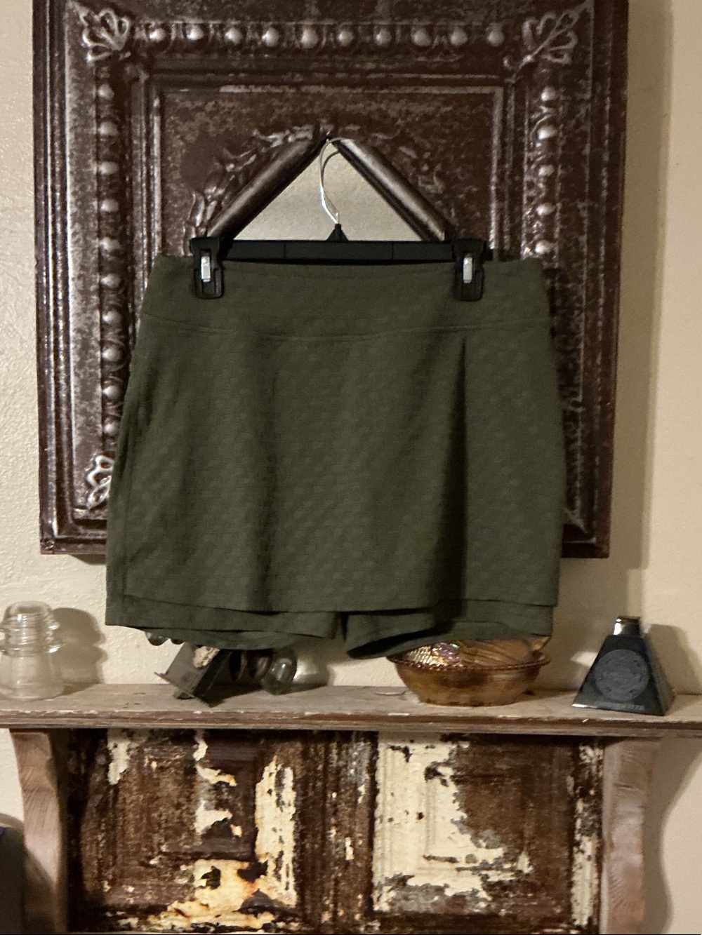 Zella Olive Green Women's Skort